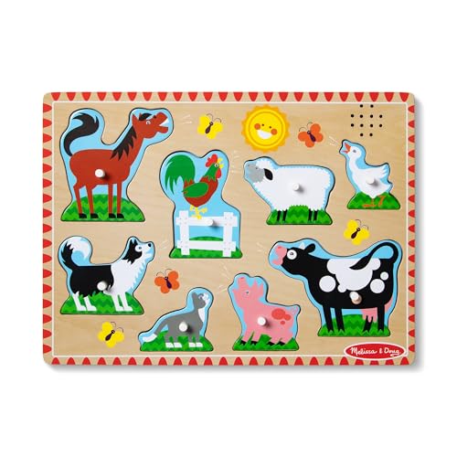 MPZ Bauernhoftiere Sound Puzzle MPZ Bauernhoftiere Sound Puzzle von Melissa & Doug