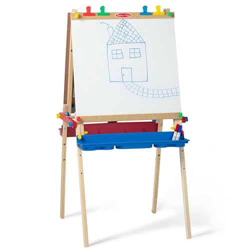 Melissa & Doug Holz Staffelei für Kinder Bastelset | Malstaffelei für Kleinkinder zum Basteln für Kinder im Alter 3-6 J. | Whiteboard & Tafel für Kinder | Trockenlösch- und Kreidetafeln für Kinder Melissa & Doug Holz Staffelei für Kinder Bastelset | Malstaffelei für Kleinkinder zum Basteln für Kinder im Alter 3-6 J. | Whiteboard & Tafel für Kinder | Trockenlösch- und Kreidetafeln für Kinder von Melissa & Doug