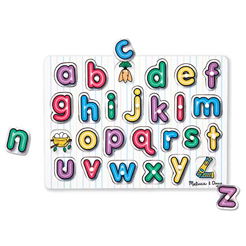 Melissa & Doug Steckpuzzle aus Holz - Englisches Alphabet von Melissa & Doug