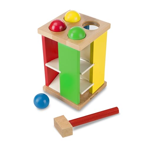 Melissa & Doug Pound and Roll Tower | Developmental Toy | Motor Skills | Problem Solving | 2+ | Gift for Boy or Girl von Melissa & Doug