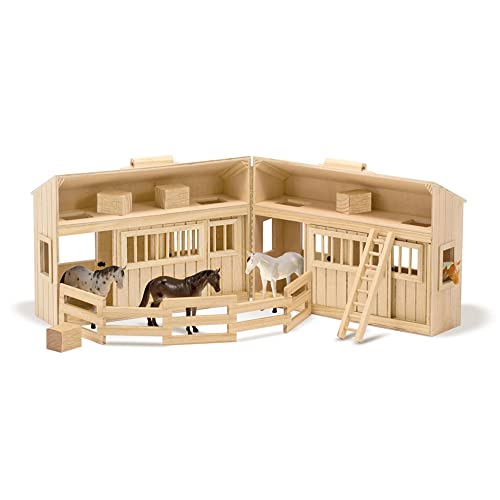 Melissa & Doug | Tragbare Faltscheune aus Holz | Für Jungen oder Mädchen | 3+ Melissa & Doug | Tragbare Faltscheune aus Holz | Für Jungen oder Mädchen | 3+ von Melissa & Doug