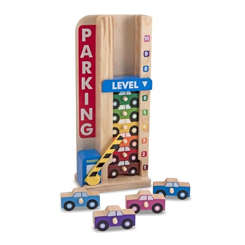 Melissa & Doug | Stack & Count Parking Garage | Developmental Toy | Motor Skills | 3+ | Gift for Boy or Girl von Melissa & Doug