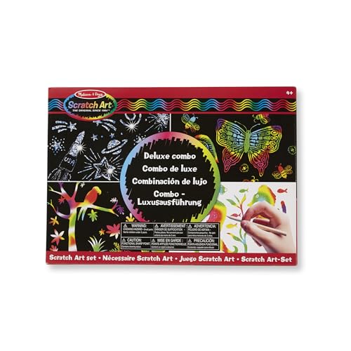 Melissa & Doug 15981 - Scratch Art-Set - Combo - Luxusausführung von Melissa & Doug