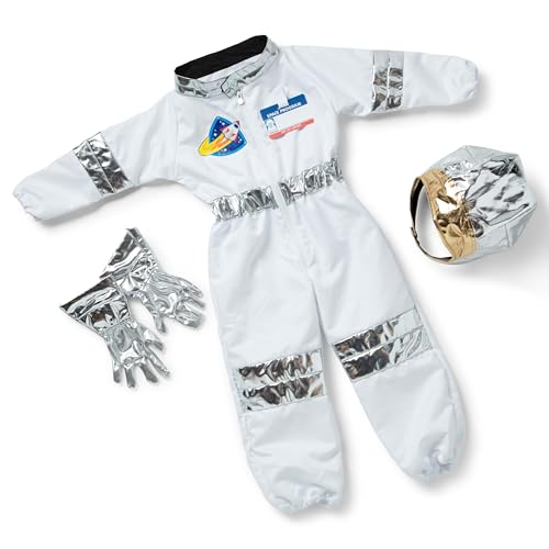 Melissa & Doug Astronaut Role Costume Set Pretend Play , Pretend Play , Halloween Costumes , Astronaut Costume Kids, Kids Costume , 3+ , Gift for Boy or Girl von Melissa & Doug