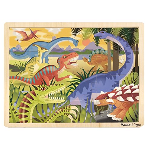 Melissa & Doug 19066 Dinosaurierpuzzles, mehrfarbig von Melissa & Doug