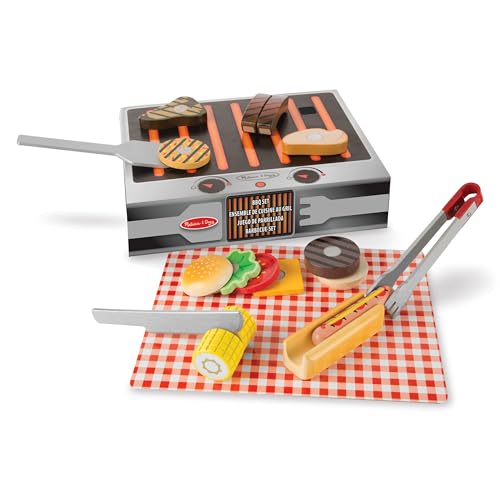 Melissa & Doug 19280 Grill- und Servierset, mehrfarbig von Melissa & Doug