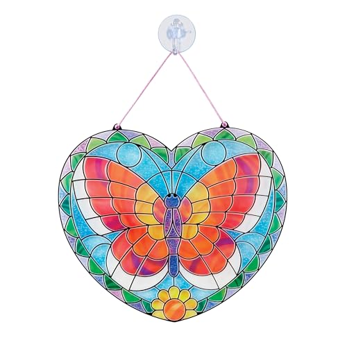 Melissa & Doug Stained Glass - Butterfly | Arts & Crafts | DIY | 5+ | Gift for Boy or Girl von Melissa & Doug