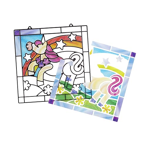 Melissa & Doug | Stained Glass - Unicorn | Arts & Crafts | Developmental Toy | 3+ | Gift for Boy or Girl von Melissa & Doug