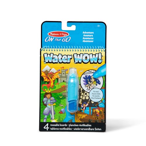 Melissa & Doug 19317 Melissa & Doug Water Wow! – Abenteuer | Aktivitätsbrett | Reisen | 3+ | Geschenk für Jungen oder Mädchen von Melissa & Doug