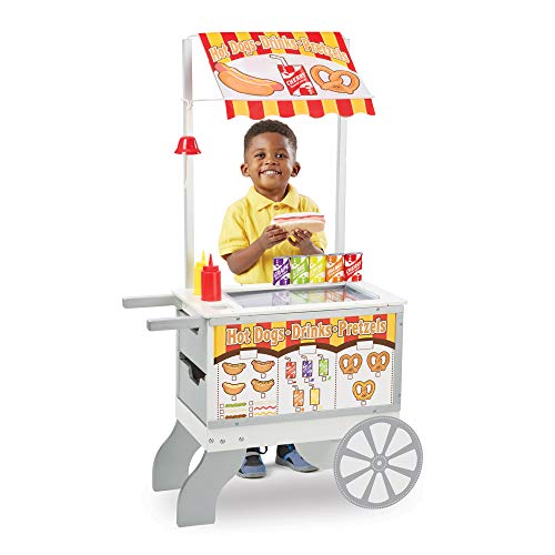 Melissa & Doug Essenswagen für Snacks und Süßigkeiten | Fantasiespielzeug | großes Spielset | 3+ | Geschenk für Jungen oder Mädchen von Melissa & Doug