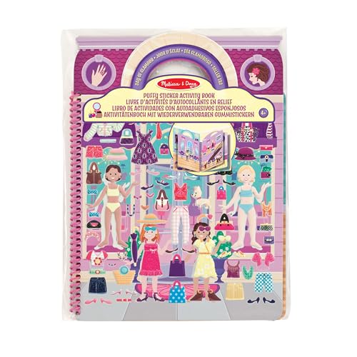 Melissa & Doug 19412 Aktivitätenbuch mit wiederverwendbaren Gummistickern - Toller Tag (196 Sticker) von Melissa & Doug