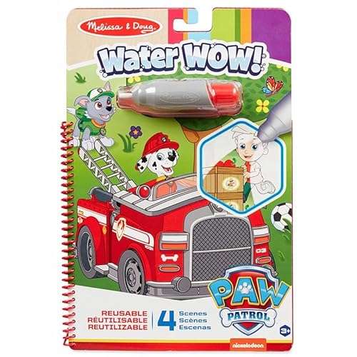 Melissa & Doug 221269 Water Wow Paw Patrol Buch Marshall – ab 3 Jahren von Melissa & Doug