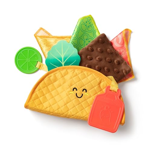 Melissa & Doug 30745 Weiches Taco-Spielzeug zum Anfassen & Fühlen, Mehrfarbig von Melissa & Doug