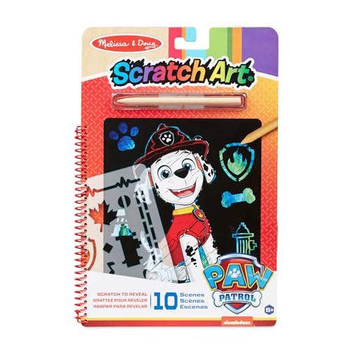 Melissa & Doug 33261 Paw Patrol Kratzkunst-Block – Marshall, Mehrfarbig Melissa & Doug 33261 Paw Patrol Kratzkunst-Block – Marshall, Mehrfarbig von Melissa & Doug