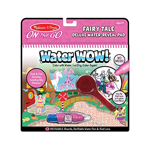 Melissa & Doug 40173 Water Wow-Fairy Tale Deluxe | Activity Pad | Reise | ab 3 Jahren | Geschenk für Jungen oder Mädchen von Melissa & Doug