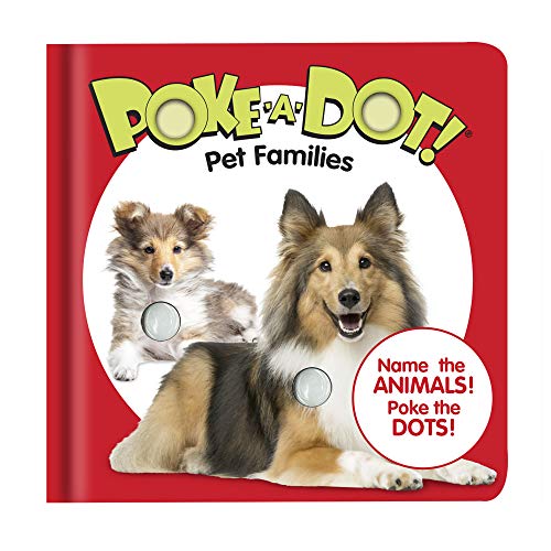 Melissa & Doug 41532 Poke-a-Dot Pet Families | Aktivitätsbücher – Bücher | ab 3 Jahren | Geschenk für Jungen oder Mädchen von Melissa & Doug