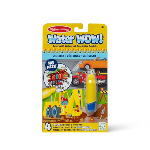 Melissa & Doug 5375 Doug Water Wow – Fahrzeuge, Mehrfarbig, 1 Count (Pack of 1) von Melissa & Doug