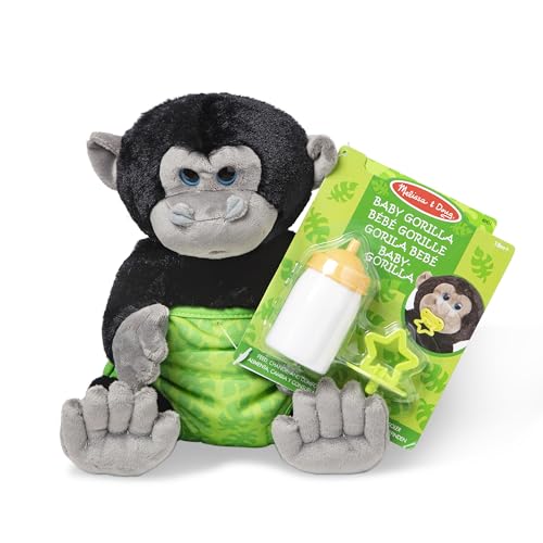 Melissa & Doug | Baby-Gorilla | Plüschtier | 2+, Schwarz Melissa & Doug | Baby-Gorilla | Plüschtier | 2+, Schwarz von Melissa & Doug