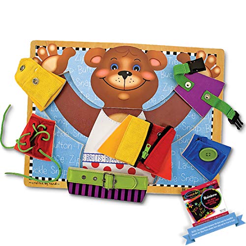 Melissa & Doug Bear Theme: B Sicas Geschicklichkeitsspiel mit 1 Thema kompatibel M & D Scratch Art Mini-Pad (03784) von Melissa & Doug