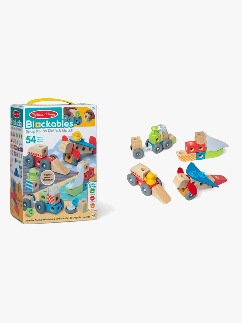 Melissa &  Doug Blockables Bausatz Fahrzeug 54 Teile von Melissa & Doug