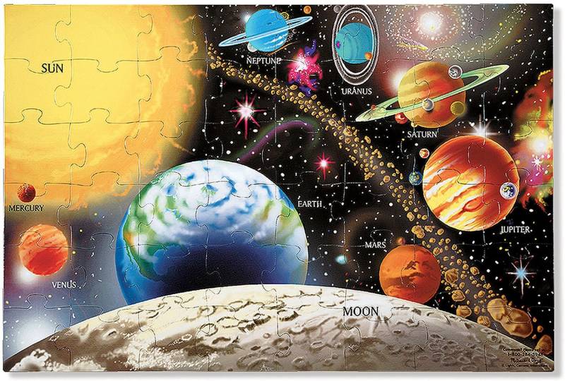 Melissa &  Doug Bodenpuzzle Sonnensystem 48 Teile von Melissa & Doug