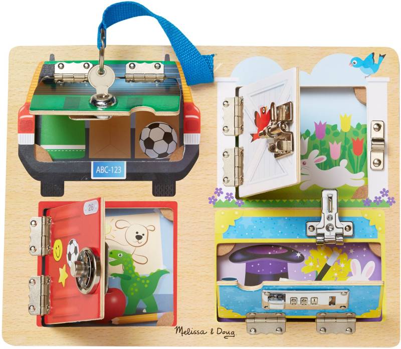 Melissa &  Doug Brett mit Verschlüssen von Melissa & Doug