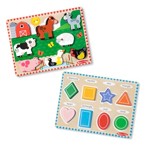 Melissa & Doug Chunky Puzzle Bundle von Melissa & Doug