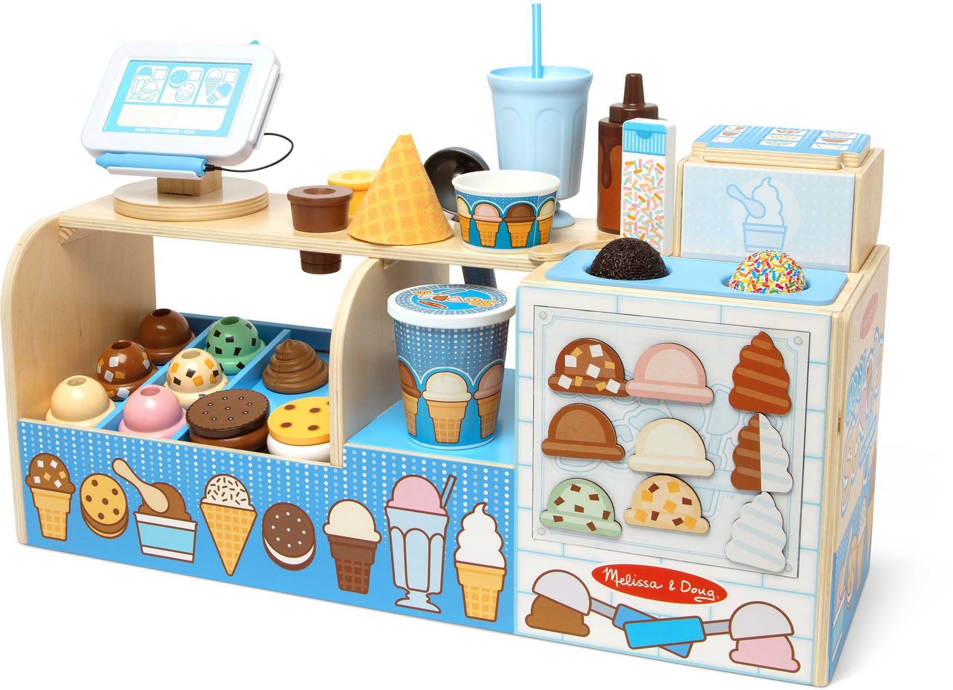 Melissa & Doug Cool Scoops Eisstand 42 Teile Melissa & Doug Cool Scoops Eisstand 42 Teile von Melissa & Doug