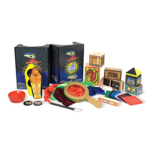 Melissa & Doug Deluxe Zauberset | Rollenspielzeug |Lernspielzeug |Zauber leicht gemacht | Zauberset für Kinder | Schrittweise Anleitungen |8+ | Geschenk für Mädchen und Jungen Melissa & Doug Deluxe Zauberset | Rollenspielzeug |Lernspielzeug |Zauber leicht gemacht | Zauberset für Kinder | Schrittweise Anleitungen |8+ | Geschenk für Mädchen und Jungen von Melissa & Doug