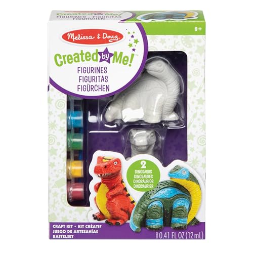 Melissa & Doug | Dinosaur Figurines | Arts & Crafts | Craft Kits: Created By Me, Made Easy & More | 3+ | Gift for Boy or Girl von Melissa & Doug