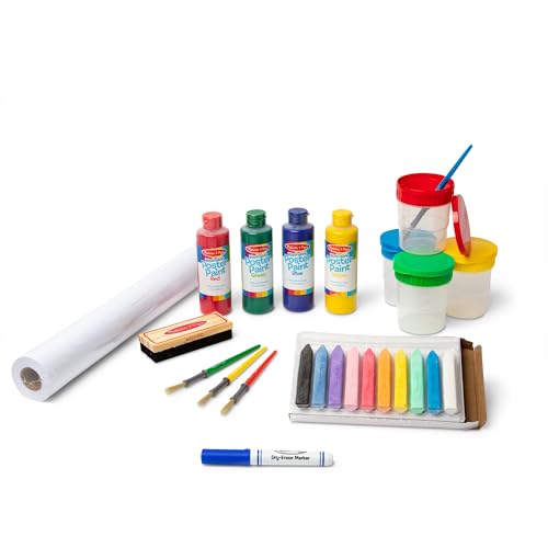 Melissa & Doug Easel Companion Accessory Set (Arts & Crafts, Promotes Creativity, 20 Pieces, 26.67 cm H x 12.7 cm W x 48.26 cm L) von Melissa & Doug