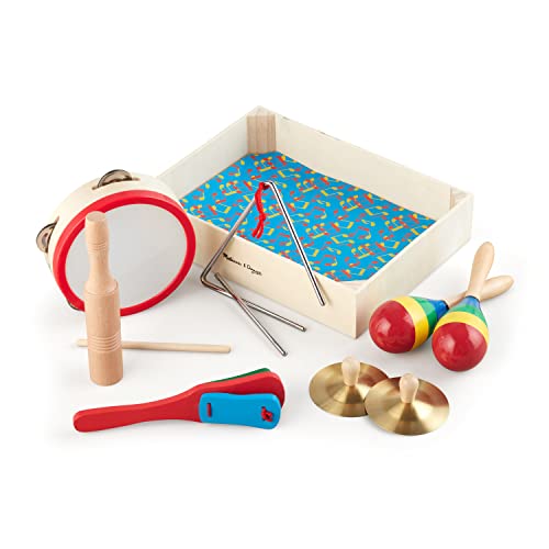 Melissa & Doug Eine Band im Kasten | Musikinstrumente | Musikalisches Spielzeug für Kinder | 3+ | Geschenk für Jungen oder Mädchen von Melissa & Doug