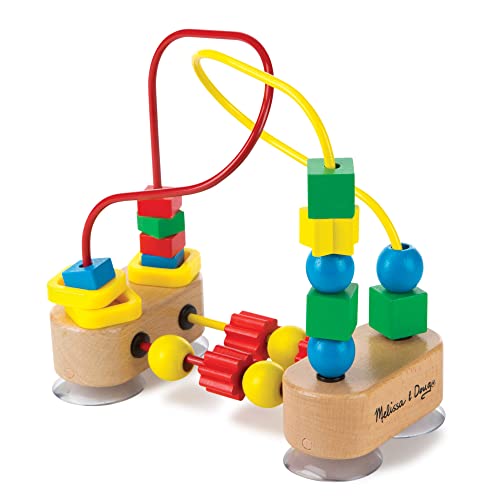 Melissa, Doug First Bead Maze , Developmental Toy , Motor Skills , 3+ , Multicolor, 19.685 cm H x 9.525 cm W x 17.78 cm L von Melissa & Doug