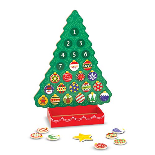 Melissa & Doug Es weihnachtet sehr! Adventskalender aus Holz| Weihnachtsgeschenk | Weihnachtsspielzeug | 3+ | Geschenk für Jungs oder Mädchen von Melissa & Doug