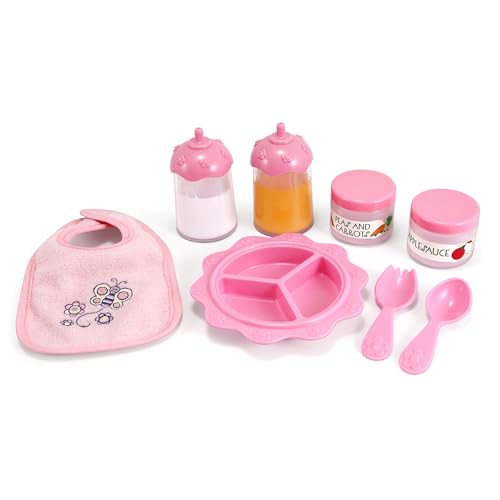 Melissa & Doug FBA_14888 Time To Eat! 8 Piece Feeding Set (English Only) von Melissa & Doug