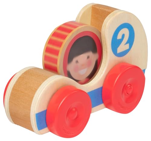 Melissa & Doug GO Tots Rennwagen aus Holz, Holzspielzeug für Kleinkinder, Entwicklungsspielzeug, Holzspielzeug ab 1 jahr, Geschenk für Baby-Jungen-Mädchen, FSC-zertifizierte Materialien von Melissa & Doug