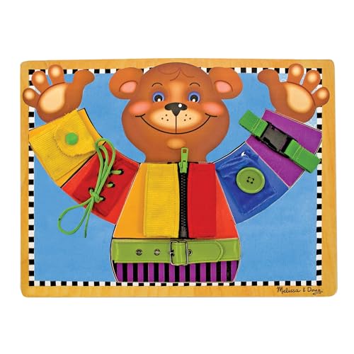 Melissa & Doug Grundfertigkeitenbrett | entwicklungsförderndes Spielzeug | motorische Fähigkeiten | Problemlösung | 3+ | Geschenk für Jungen oder Mädchen Melissa & Doug Grundfertigkeitenbrett | entwicklungsförderndes Spielzeug | motorische Fähigkeiten | Problemlösung | 3+ | Geschenk für Jungen oder Mädchen von Melissa & Doug