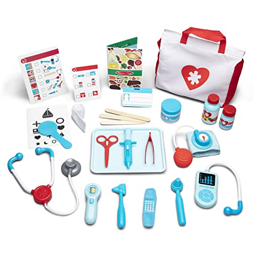 Melissa & Doug Gute Besserung Arzt-Spielset | Holzspielzeug | Rollenspielzeug | Montessori | Spielset | 3+ | Geschenk für Jungen oder Mädchen Melissa & Doug Gute Besserung Arzt-Spielset | Holzspielzeug | Rollenspielzeug | Montessori | Spielset | 3+ | Geschenk für Jungen oder Mädchen von Melissa & Doug