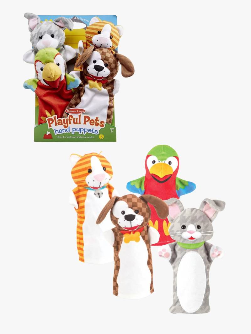 Melissa &  Doug Handpuppen Verspielte Tiere 4er-Pack von Melissa & Doug