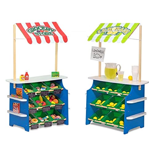 Melissa & Doug Grocery Store / Lemonade Stand | Pretend Play Toy | Large Playset | 3+ | Gift for Boy or Girl von Melissa & Doug
