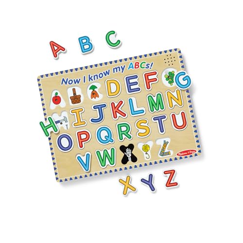 Melissa & Doug Holzpuzzle mit Soundeffekten (26 Teile) - FSC zertifiziert von Melissa & Doug