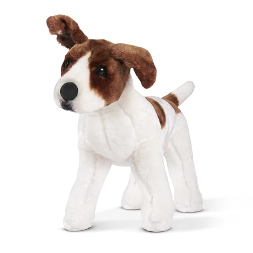 Melissa & Doug Jack Russell Terrier – Plüsch Spielzeug für Kinder | Tier Weiches Spielzeug | Alle Altersgruppen | Geschenk für Jungen oder Mädchen von Melissa & Doug