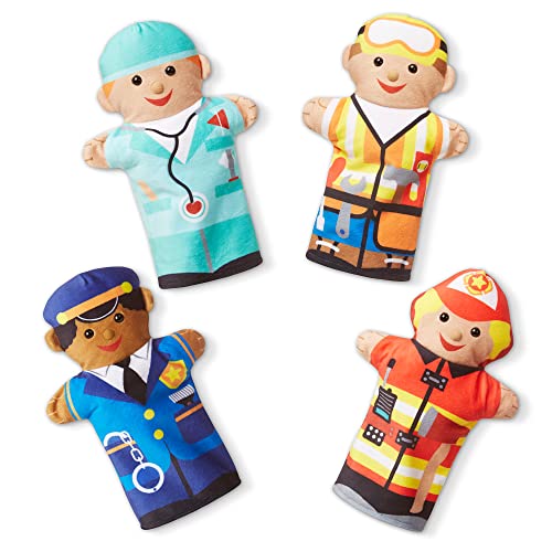 Melissa & Doug Jolly Helpers Hand Puppets by Melissa & Doug von Melissa & Doug