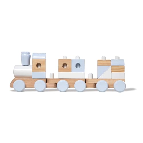 Melissa & Doug | Jumbo Stapelzug Natur | BAU & Fahrzeuge | Holzspielzeug | 2+ | Geschenk für Jungen oder Mädchen Melissa & Doug | Jumbo Stapelzug Natur | BAU & Fahrzeuge | Holzspielzeug | 2+ | Geschenk für Jungen oder Mädchen von Melissa & Doug
