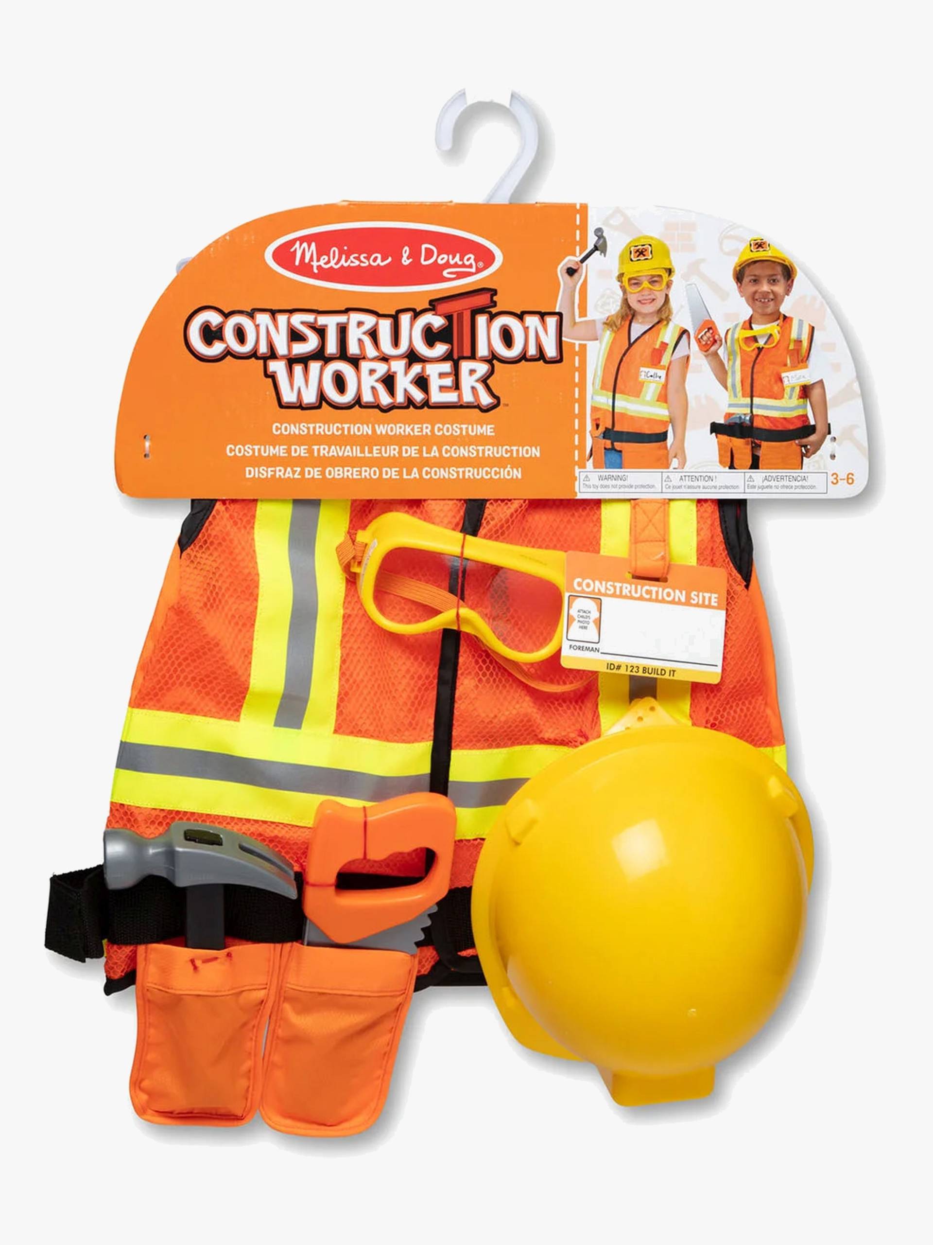 Melissa &  Doug Kostüm Bauarbeiter 3-6 Jahre von Melissa & Doug