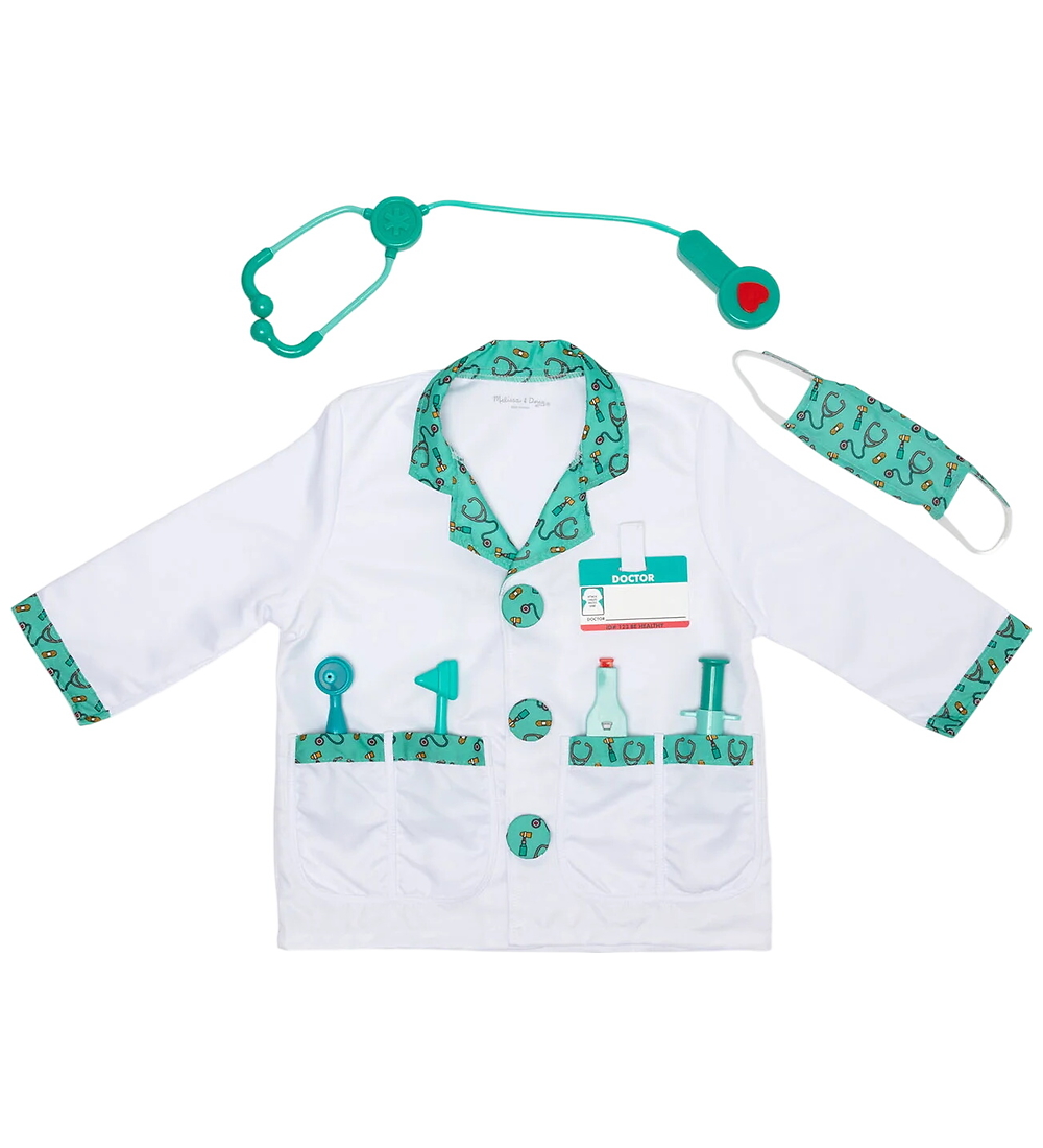 Melissa & Doug Kostüm - Doktor-Set - 8 Teile - Melissa & Doug - 3-6 Jahre (98-116) - Kostüme von Melissa & Doug