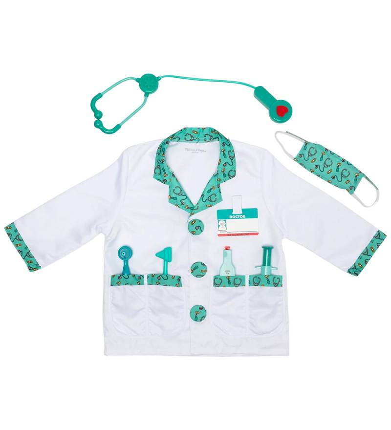 Melissa & Doug Kostüm - Doktor-Set - 8 Teile - Melissa & Doug - 3-6 Jahre (98-116) - Kostüme von Melissa & Doug