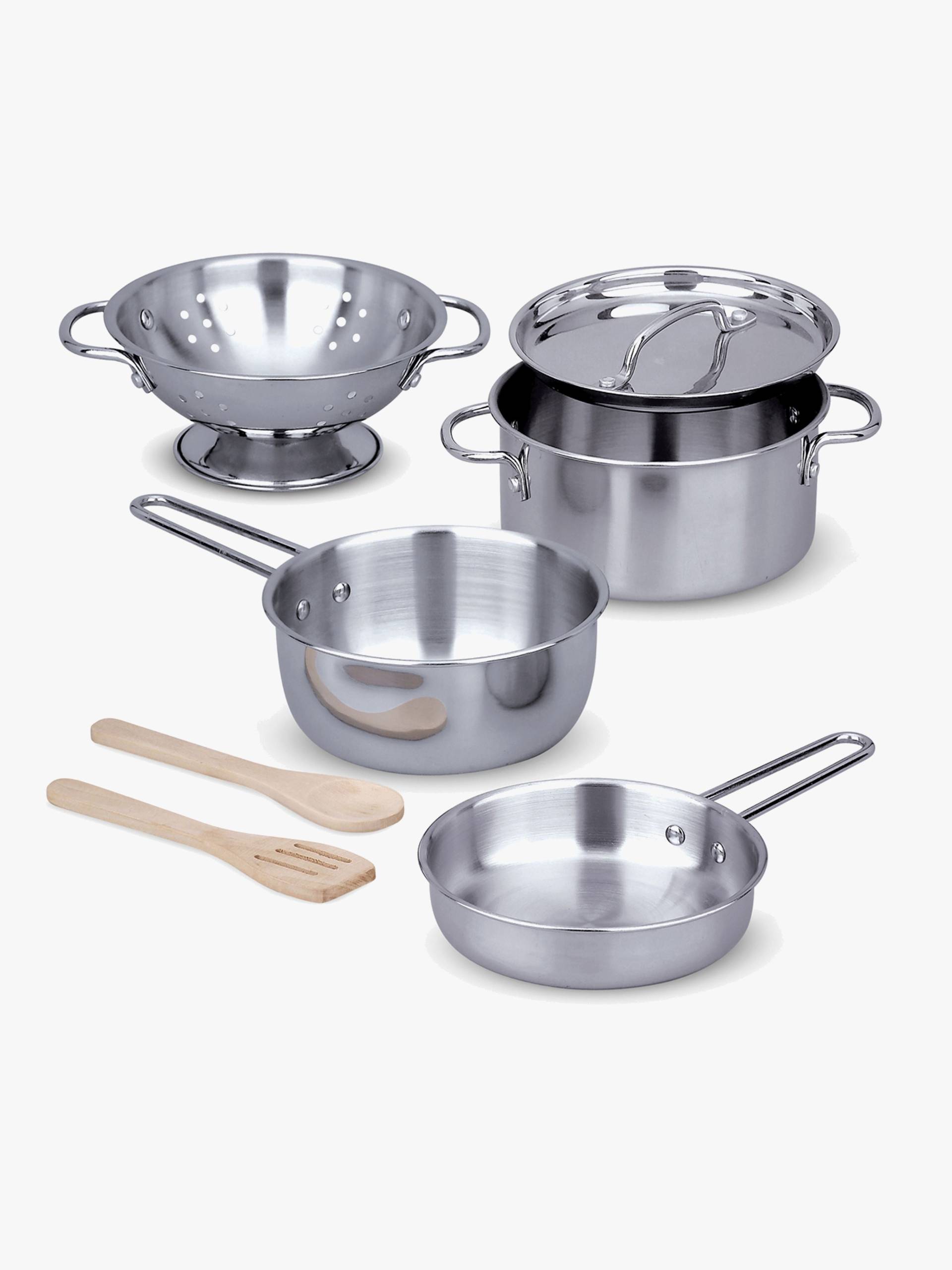 Melissa &  Doug Küchen-Set Pfannen und Töpfe, 8 Teile von Melissa & Doug