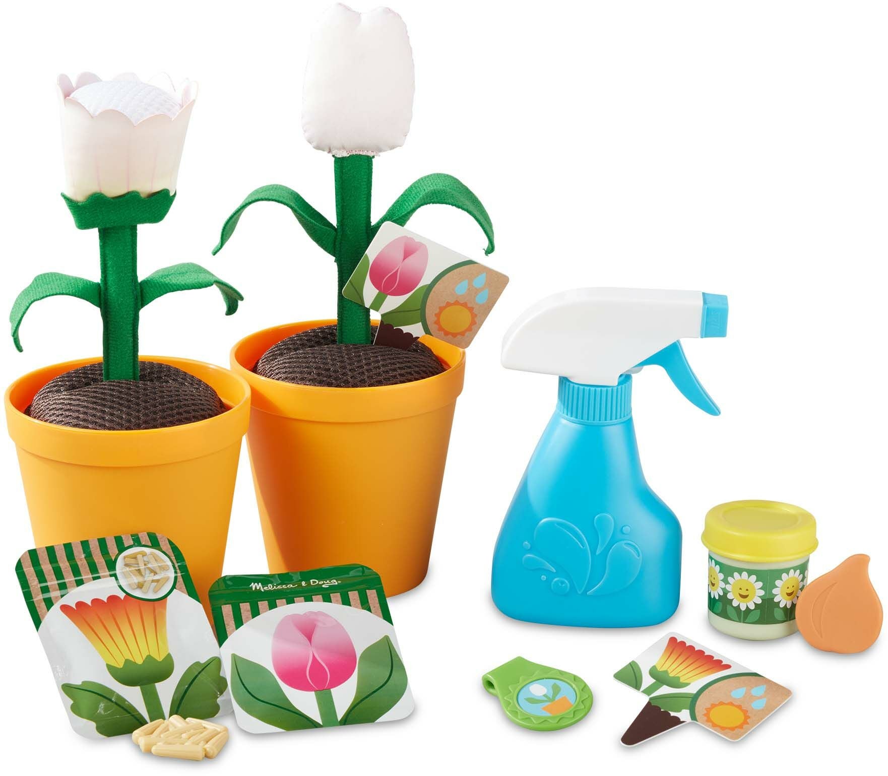 Melissa &  Doug Let's Explore Garten-Spielset mit 2 Blumen von Melissa & Doug