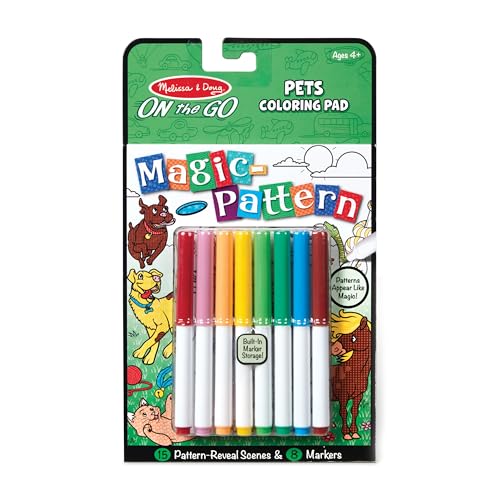 Melissa & Doug Magic-Pattern Malblock für Kinder, für unterwegs, für Reisen von Melissa & Doug